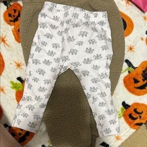 Elephant Print Kids Leggings